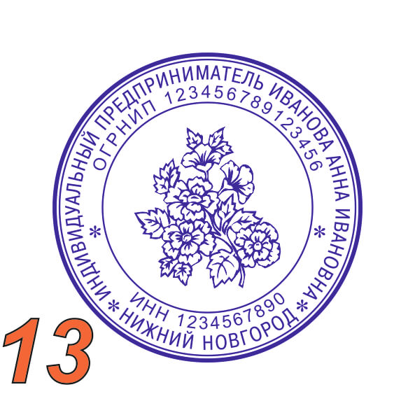 Изображение образец ип №13
